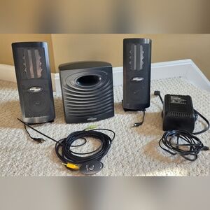 Monsoon MH-502 PC Computer Speaker System Subwoofer & Satellites